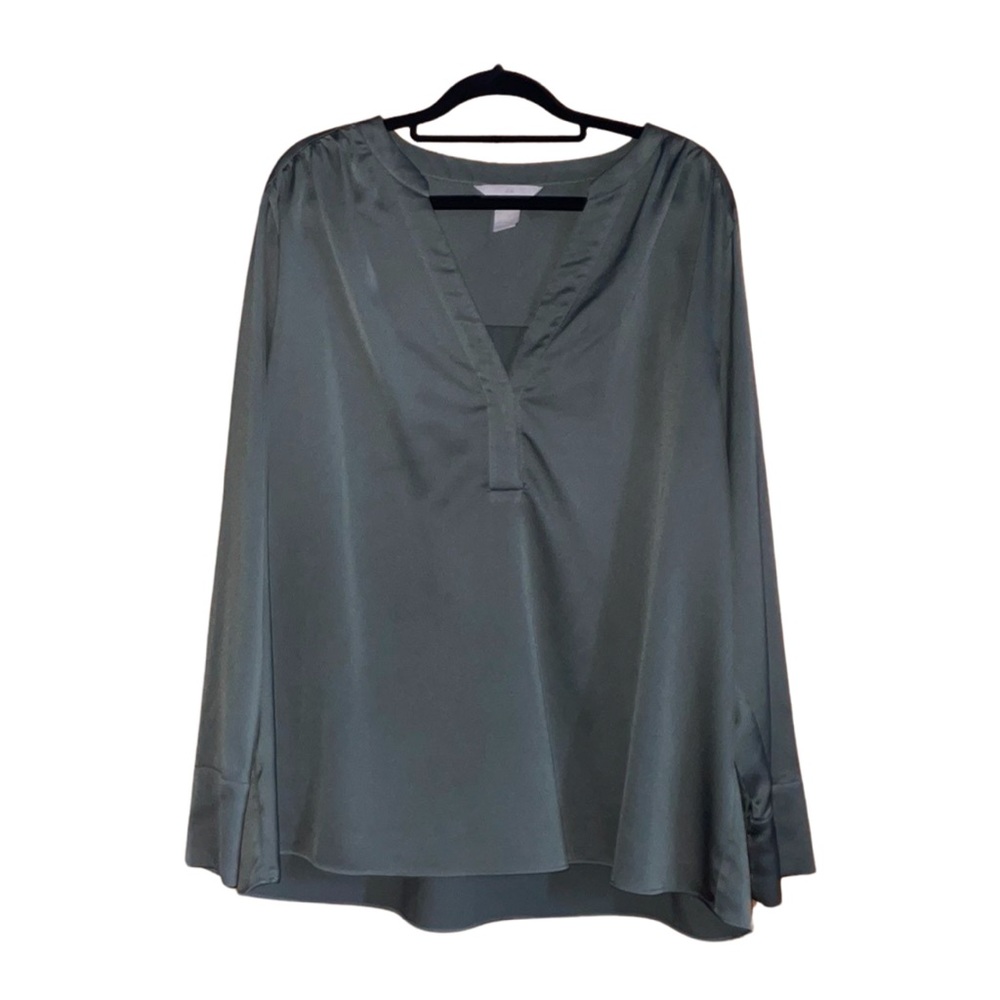 H & M Olive Green Blouse - Size XL